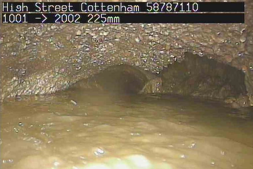 Cottenham sewer before