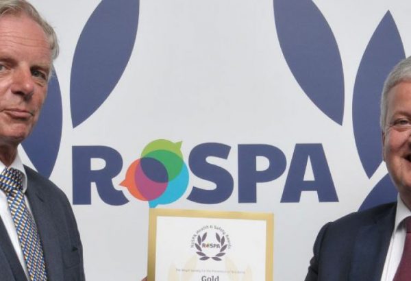 RoSPA Gold Fleet Safety Award 2017